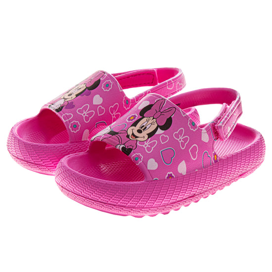 josmo Disney Minnie Mouse Girls' Slides (Toddlers)