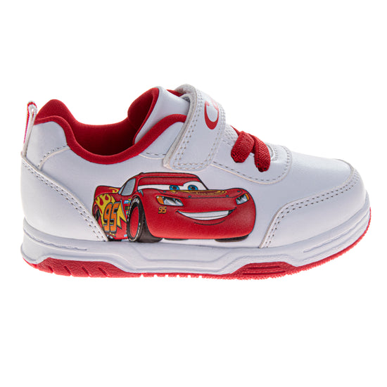 Josmo Josmo Kids Cars Shoes Boys Lightning McQueen Sneakers - Lightweight Breathable Athletic Shoe (Toddler / Little Kid)