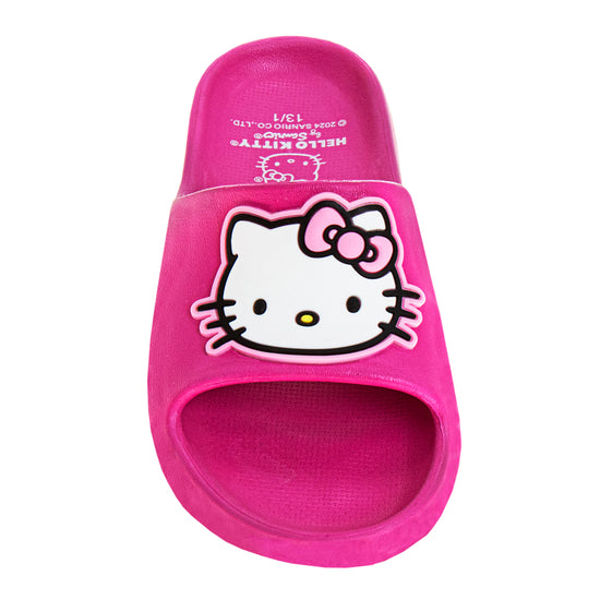 Josmo Josmo Sanrio Hello Kitty Girls Floral Slides Open Toe Sandals - Summer Beach Water Pool Shoes
