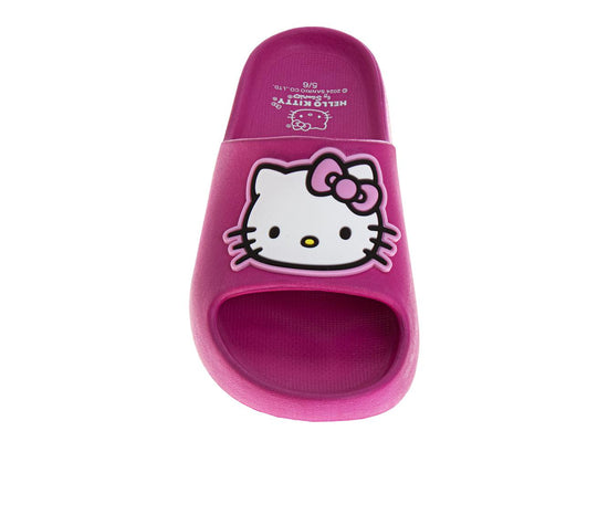 Josmo Josmo Sanrio Hello Kitty Slides Open Toe Sandals - Summer Beach Water Pool Shoes (Adults Sizes)