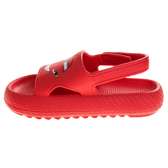 Josmo Josmo Slides Open Toe Sandal - SpiderMan Paw Patrol Cars - Boys Sandals Slide SlipOn (sizes: 5-10 Toddler)