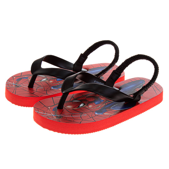 josmo Spider-Man Boys' Flip Flops (Toddlers)