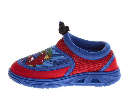 Josmo Josmo The Avengers Boys/Girls Water Shoes - Spiderman Ironman Captain America Hulk Thor Pool Aqua Socks Slip On Quick Dry (5-10 Toddlers/11-12)