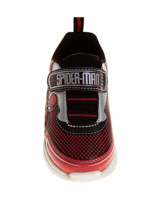 Josmo Marvel Comics Character Boys Sneakers Slipon Laceless - The Avengers Spiderman Captain America Hulk Thor Ironman Athletic Shoes (6-10/11-12 Toddler)