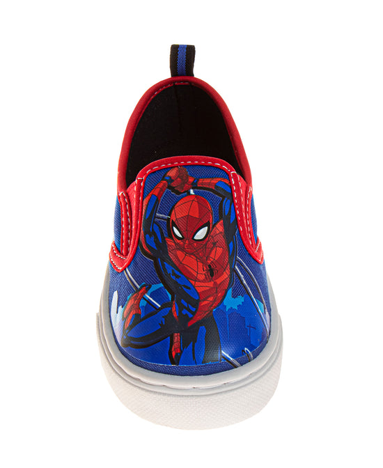 Josmo Marvel Spider-Man Boys' Canvas Sneakers (Toddlers)