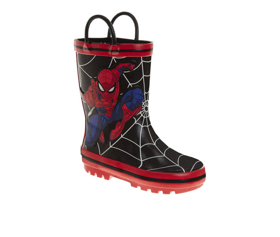 josmo Marvel Spider-Man Boys' Loops Rainboots (Toddlers)