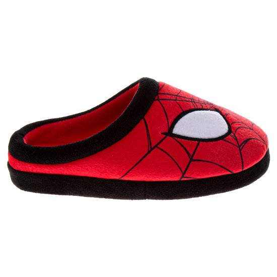 Josmo Marvel Spiderman Slippers The Amazing Spidey Boys House Shoes Indoor Cozy Plush Slippers