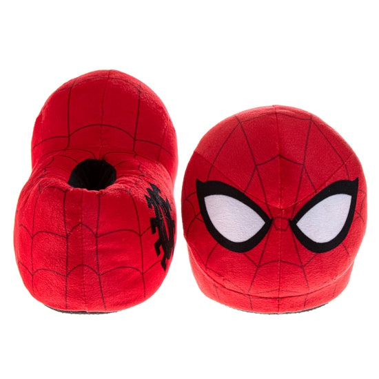 Josmo Marvel Spiderman Slippers The Amazing Spidey Boys House Shoes Indoor Cozy Plush Slippers