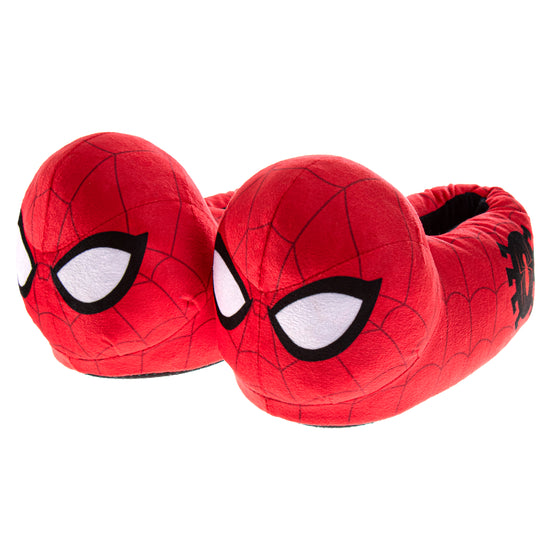 josmo Marvel Spiderman Slippers The Amazing Spidey Boys House Shoes Indoor Cozy Plush Slippers
