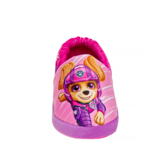 Josmo Nickelodeon Girls's' Paw Patrol Plush Fuzzy Skye And Liberty Slippers (Toddler)
