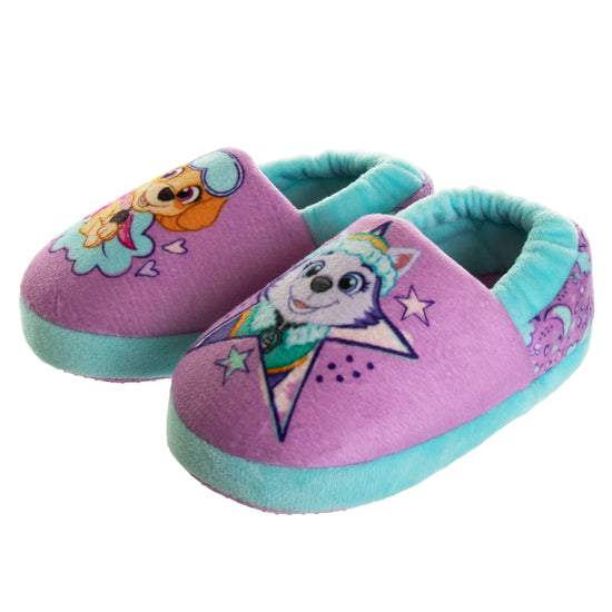 Josmo Nickelodeon Paw Patrol Everest And Skye Girls Dual Sizes Slippers