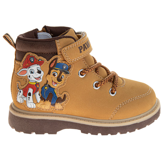 Josmo Nickelodeon Paw Patrol Hook And Loop Boys' Casual Boots. (Toddler/Little Kids)