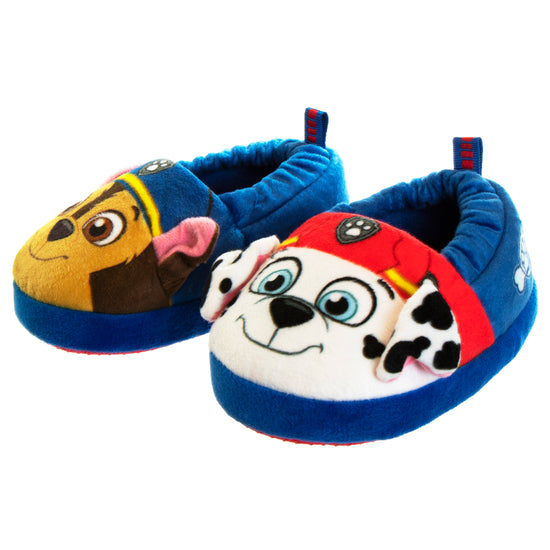 Josmo Nickelodeon Paw Patrol Marshall And Chase Toddler Boys' Slippers