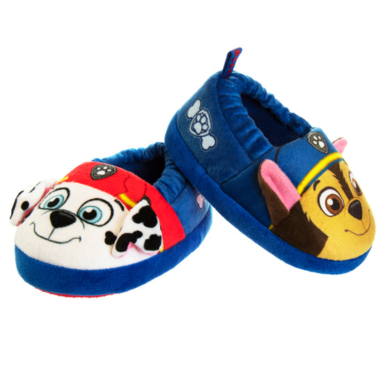 Josmo Nickelodeon Paw Patrol Marshall And Chase Toddler Boys' Slippers