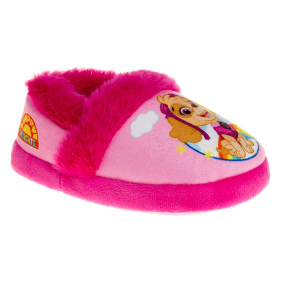 josmo Nickelodeon Paw Patrol Toddler Girls' Dual Sizes Slippers