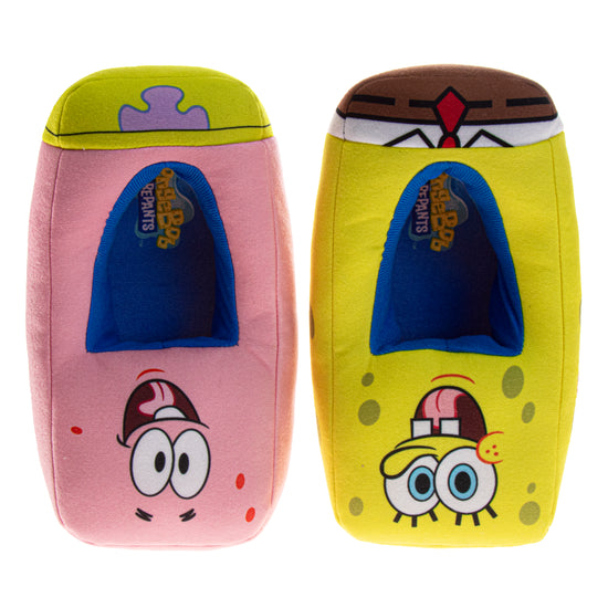 josmo Nickelodeon SpongeBob SquarePants Boys Slip-On Toddler Slippers