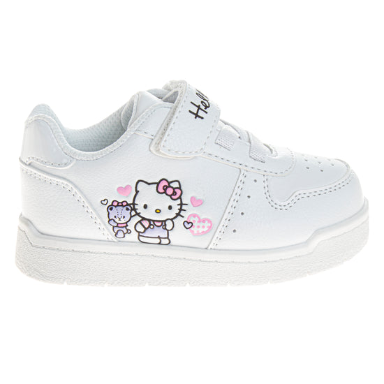 Josmo Sanrio Hello Kitty Sneakers For Girls - Lightweight Athletic Breathable Casual Shoes (Toddler)