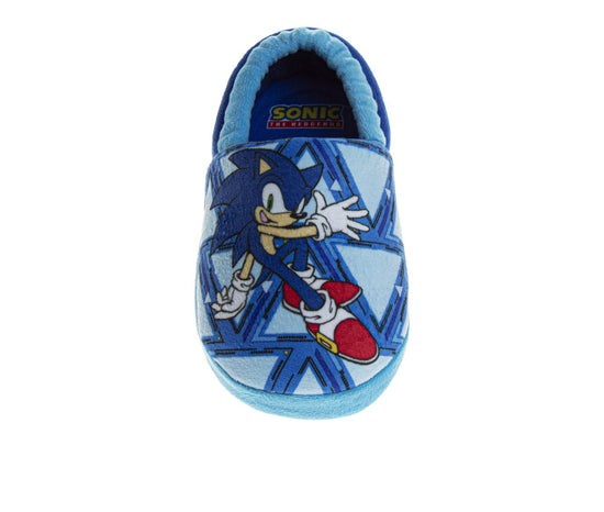 Josmo SEGA Sonic The Hedgehog Boys Slippers - House Shoes Lightweight Plush Warm Comfort Soft Aline Slipper (toddlers)
