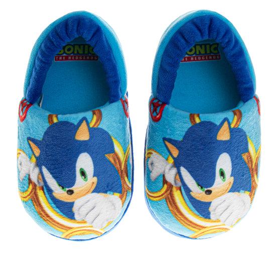 josmo SEGA Sonic the Hedgehog Slippers - Kids House Shoes Lightweight Plush Warm Comfort Soft Aline Slipper (toddlers - little kids)