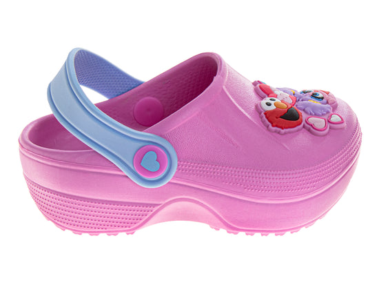 Josmo Sesame Street Abby Caddaby Dual Sizes Boys/Girls Clogs (Toddlers)