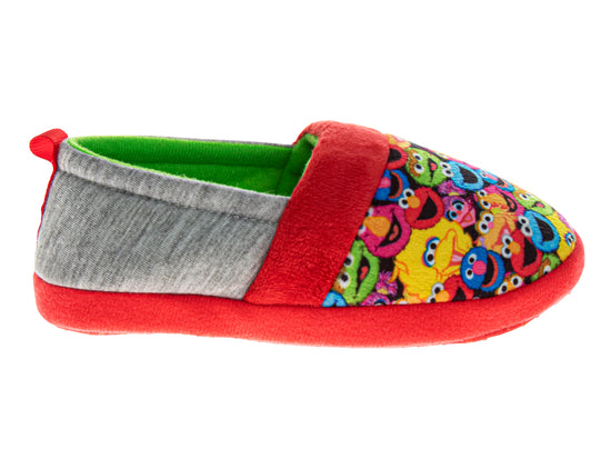 Josmo Sesame Street All Your Friends Dual Sizes Boys Slippers (Toddlers)