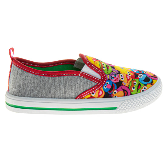 Josmo Sesame Street Boys/Girls All Your Friends Low Top-Top Sneakers (Toddlers)