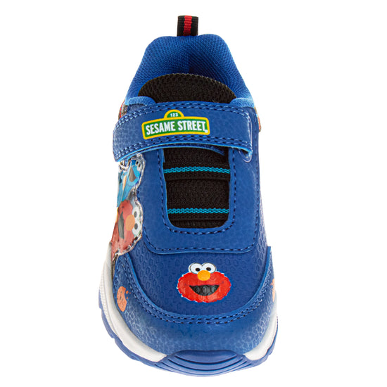 Josmo Sesame Street Boys/Girls Cookie Monster & Elmo Hook And Loop Fashion Sneaker (Toddlers)