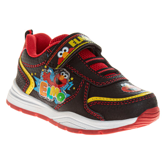 josmo Sesame Street Boys/Girls Elmo Hook and Loop Fashion Sneaker (Toddlers)