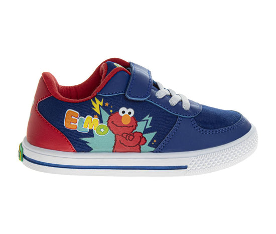 Josmo Sesame Street Boys/Girls Energetic Elmo Casual Sneakers Hook & Loop(Toddlers)
