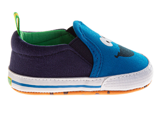 Josmo Sesame Street Cookie Monster Infant Shoes. (Infant/Toddler)