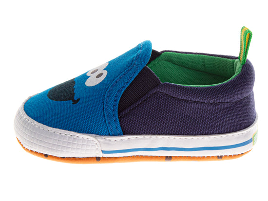 Josmo Sesame Street Cookie Monster Infant Shoes. (Infant/Toddler)
