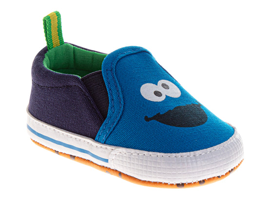 josmo Sesame Street Cookie Monster Infant Shoes. (Infant/Toddler)