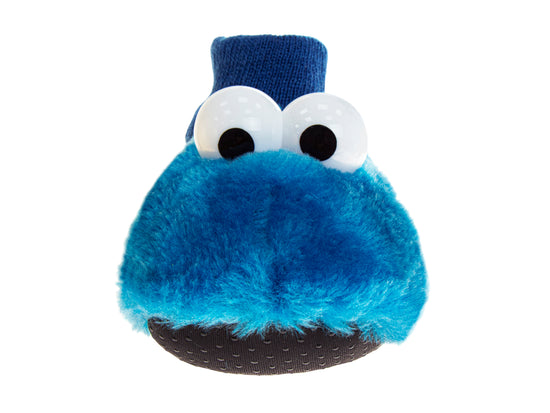 Josmo Sesame Street Curious Cookie Monster Dual Sizes Boys Slippers (Toddlers)