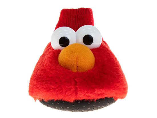 Josmo Sesame Street Curious Elmo Dual Sizes Boys Slippers (Toddlers)