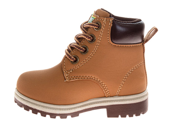 Josmo Sesame Street Elmo And Cookie Monster Lace Up Boots. (Toddler/Little Kids)