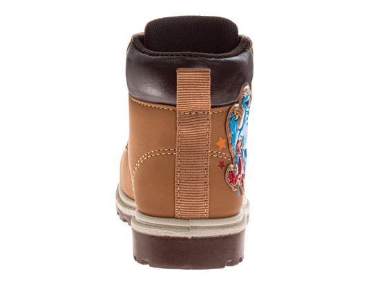 Josmo Sesame Street Elmo And Cookie Monster Lace Up Boots. (Toddler/Little Kids)