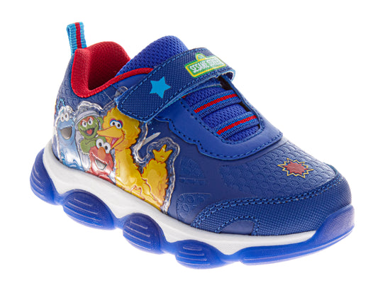 josmo Sesame Street Elmo Big Bird Abby Cookie and Oscar Sneakers. (Toddler/Little Kids)