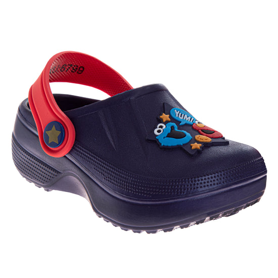 josmo Sesame Street Elmo Dual Sizes Boys/Girls Clogs (Toddlers)