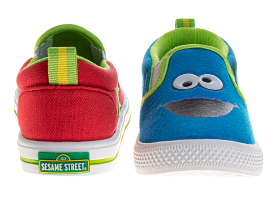 Josmo Sesame Street Elmo Shoes Slip On Sneaker For Kids Indoor Outdoor Bottom Toddler Size 5 To 11