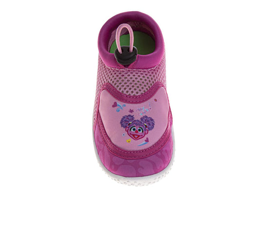 Josmo Sesame Street Girls' Abby Caddaby Dual Sizes Water Shoes. (Toddler/Little Kids)