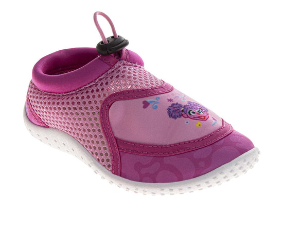 josmo Sesame Street Girls' Abby Caddaby Dual Sizes Water Shoes. (Toddler/Little Kids)