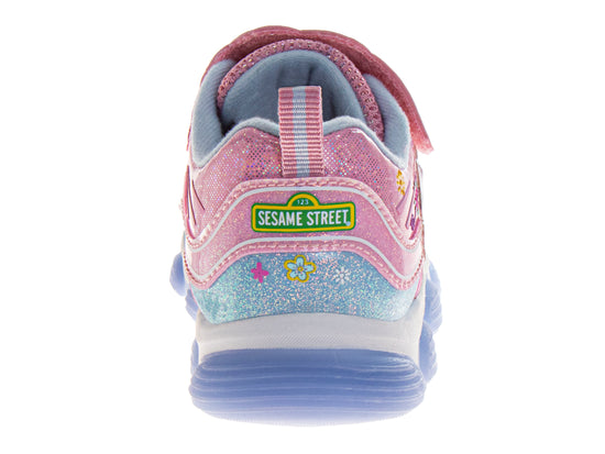 Josmo Sesame Street Girls' Abby Caddaby Sneakers. (Toddler/Little Kids)