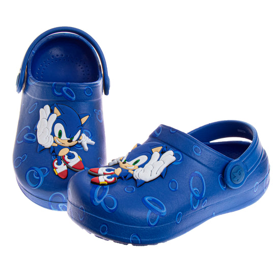 josmo Sonic The Hedgehog Boys' Dual Sizes Clogs (Toddlers)