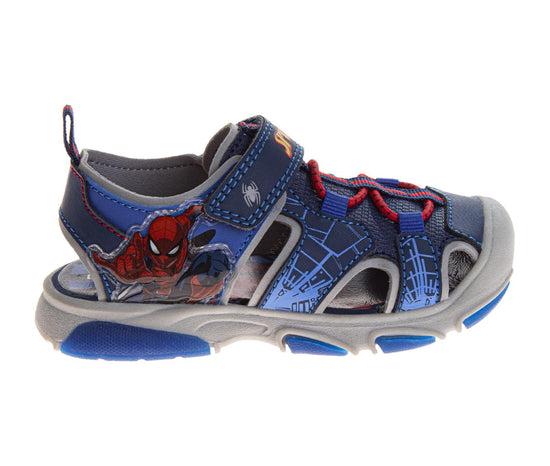 Josmo Spider-Man Boys' Closed Toe Sport Sandals (Toddlers)