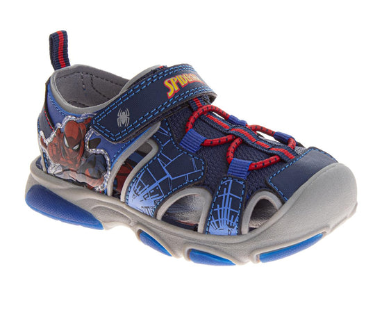 josmo Spider-Man Boys' Closed Toe Sport Sandals (Toddlers)
