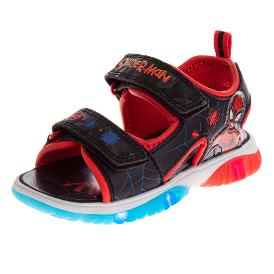 josmo Spider-Man Boys' Open Toe Sport Sandals (Toddlers)