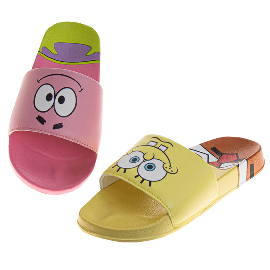 josmo SpongeBob SquarePants' Boys/Girls Toddler Dual Sizes Slides