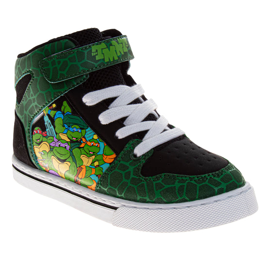 josmo Teenage Mutant Ninja Turtles Boys' Vintage High Top Sneakers