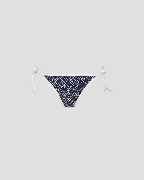 Jott Bas De Maillot De Bain Brésilien Mono Marine Maddie Monogram Bottom