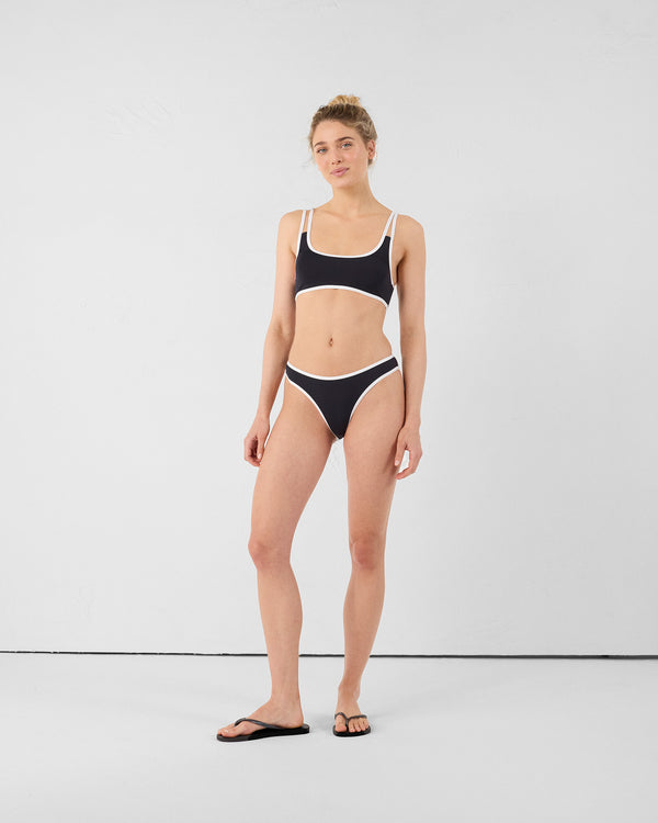 Jott Bas De Maillot De Bain Brésilien Noir Maeva Bottom